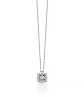 Necklace Miluna in White Gold Diamante CLD5313X
